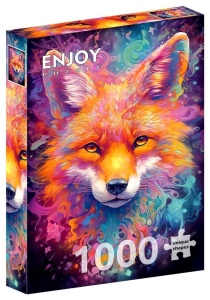 PUZZLE 1000 JASKRAWY LIS, ENJOY