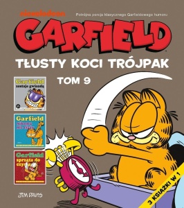 GARFIELD. TŁUSTY KOCI TRÓJPAK T.9, JIM DAVIS