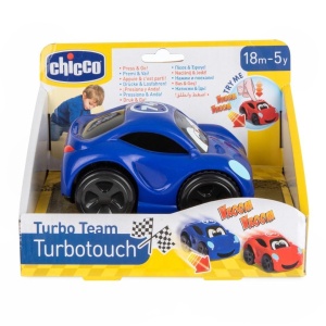 SAMOCHÓD TURBO TOUCH NIEBIESKI, CHICCO