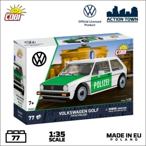 VOLKSWAGEN GOLF (1974) POLIZEI, COBI