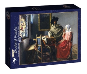 PUZZLE 1000 KIELISZEK WINA, VERMEER