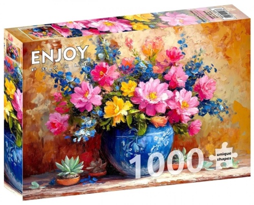 Puzzle 1000 Kolorowy bukiet, Enjoy