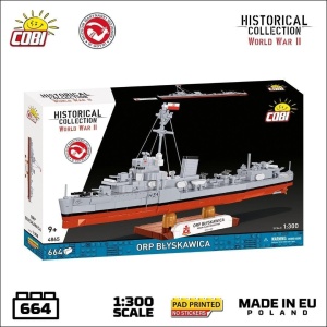 ORP BŁYSKAWICA, COBI