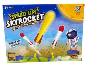 WYRZUTNIA RAKIET LED, CABO-TOYS