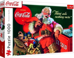 PUZZLE 1000 COCA-COLA: PREZENTY OD MIKOŁAJA TREFL
