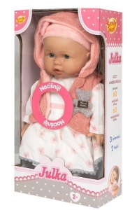 LALKA JULKA BOBAS 32CM, SMILY PLAY