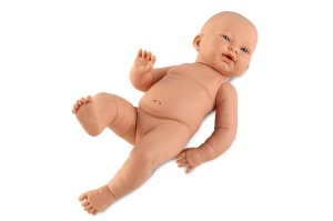 LALKA BOBAS DZIEWCZYNKA DO KĄPIELI 45CM, LLORENS