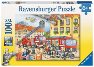 PUZZLE 100 STRAŻ POŻARNA, RAVENSBURGER