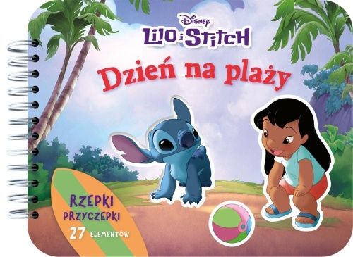 Rzepki-przyczepki. 27 elementów. Disney Lilo i...