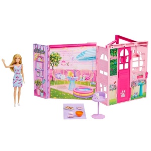 BARBIE WEEKENDOWY DOMEK DLA LALEK, MATTEL