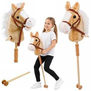 HOBBY HORSE KOŃ NA KIJU GŁOWA KONIA DŹWIĘKI GALOPU