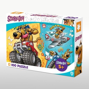 PUZZLE 100 SCOOBY-DOO: SZYBSI NIŻ WIAT, IDEYKA