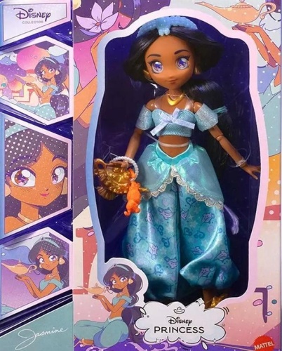 Disney Collector Lalka Dżasmina Manga, Mattel