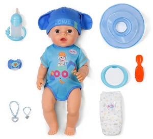 BABY BORN - JONAS CLICK AND PLAY 43CM, ZAPF