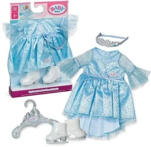BABY BORN - PRINCESS ON ICE SET 43CM, ZAPF