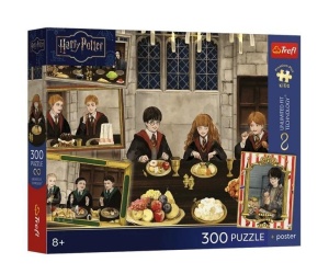 PUZZLE 300 HARRY POTTER + PLAKAT TREFL, TREFL