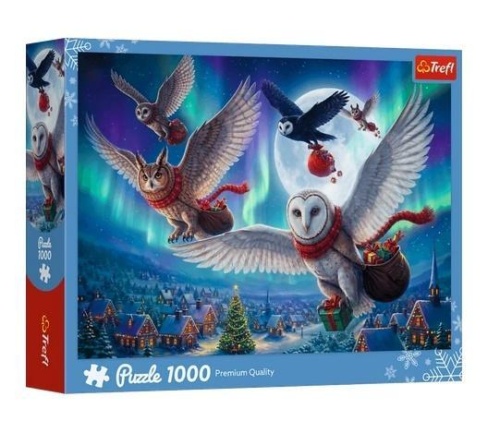 Puzzle 1000 Świąteczna dostawa TREFL, Trefl