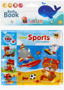 KSIĄŻECZKA DO KĄPIELI SPORT BAM BAM, BAM BAM