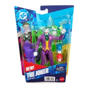 FIGURKA DC THE JOKER 17CM, MATTEL