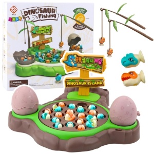 GRA ZRĘCZNOŚCIOWA ŁOWIENIE DINOZAURÓW, LEANTOYS