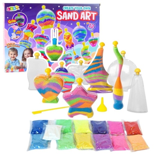 Zestaw kreatywny magiczny piasek, Leantoys