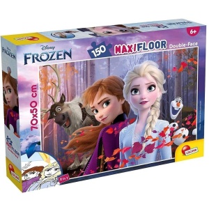 KRAINA LODU. PUZZLE DWUSTRONNE MAXI 150 EL.