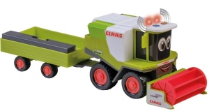 KOMBAJN CLAAS MINI Z PRZYCZEPĄ, HAPPY PEOPLE