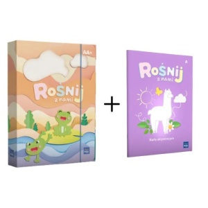 SUPERPAKIET ROŚNIJ Z NAMI. POZIOM A I A+ +ZESZYT..