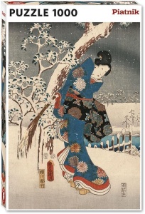 PUZZLE 1000 - HIROSHIGE, TALE OF GENJI PIATNIK