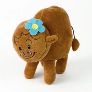 MASKOTKA ŻUBR POMPIK - POLINKA 14 CM