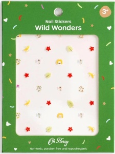 NAKLEJKI NA PAZNOKCIE DLA DZIECI WILD WONDERS