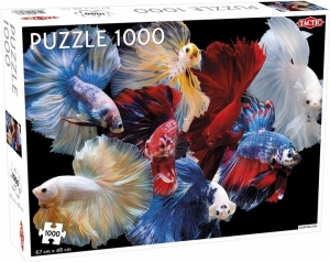 PUZZLE 1000 ANIMALS: FIGHTING FISH, TACTIC