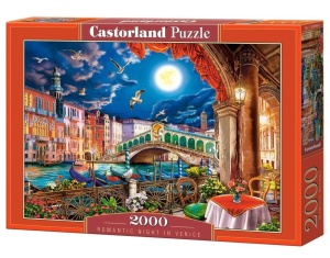 PUZZLE 2000 ROMANTIC NIGHT IN VENICE CASTOR