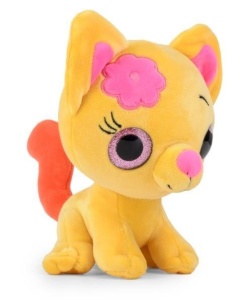 MASKOTKA KOT ŻÓŁTY 16CM, DAFFI