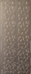 STIKER AŻUROWY SREBRNY, GALERIA HOBBY