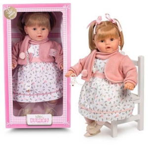 LALKA HISZPAŃSKA INTERAKTYWNA Z KUCYKAMI 64CM