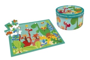 PUZZLE 40 DINO, SCRATCH
