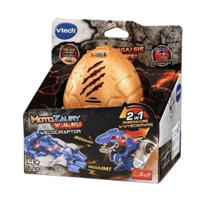 MOTOZAURY - WELOCIRAPTOR W JAJKU VTECH, VTECH