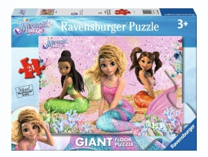 PUZZLE 24 MERMAID MAGIC GIANT, RAVENSBURGER