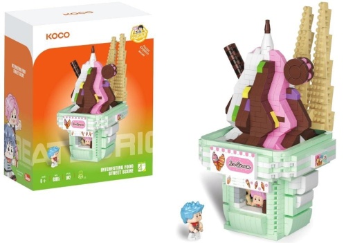 Klocki Koco lodziarnia 942el, Pro-Kids