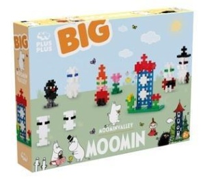 KLOCKI PLUS-PLUS BIG MUMINKI DOLINA MUMINKÓW 120EL