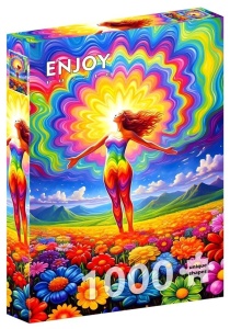 PUZZLE 1000 POZYTYWNA ENERGIA, ENJOY