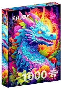 PUZZLE 1000 NIEBIAŃSKI SMOK, ENJOY