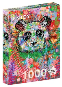 PUZZLE 1000 ZAGADKOWA PANDA, ENJOY