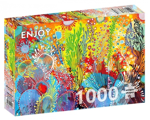 Puzzle 1000 Pustynne rośliny, Enjoy