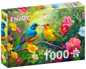 PUZZLE 1000 PTASIA RANDKA, ENJOY