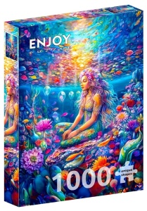PUZZLE 1000 SAMOTNOŚĆ W MORSKICH GŁĘBINACH, ENJOY