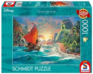 PUZZLE 1000 THOMAS KINKADE, VAIANA: SKARB OCEANU