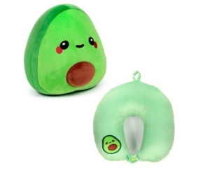 PODUSZKA PODRÓŻNA 2W1 AVOCADO, PUCKATOR