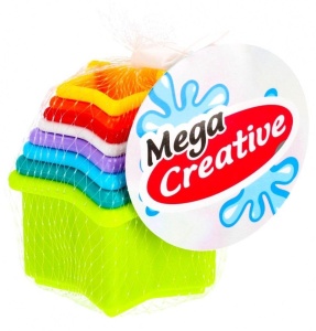 KUBECZKI DO KĄPIELI BABY SIATKA, MEGA CREATIVE